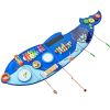 Orca Activity Wall Busy Board Panels, 12 Activities, Montessori Sensory Wall Toy for Kids 3-12 Years, Montessori Learning Activity Center