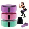 Exercise Workout Resistance Bands for Women, 3-Level Booty Bands for Butt & Hips