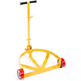 55 Gallon Drum Dolly, 1200 lbs Load Capacity, Barrel Dolly Cart Drum Caddy Round Dolly Steel Low Profile