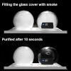 Ionizer Air Purifier, Plug in Air Purifier Adopts Anion Technology with 8 Carbon Fiber Heads