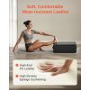 Pilates Box for Reformer, 25x17x9 In Pilates Reformers Sitting Box for Exercises, Premium PU and Wood Pilates Equipment Accessory, Improve Strength
