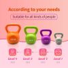 10lbs Kettlebell, Strength Training Kettlebells Weight for Women, Vinyl Coated Kettle Bell for Home Gym Workout Weight Lifting Equipment