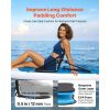 Kayak Seat, 1 Pack 0.5" Thick, Universal Paddle Board Seat with Back Support