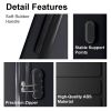 Luggage Sets ABS Hardshell 3pcs Luggage, Lightweight Durable Suitcase sets Spinner Wheels Suitcase 20''24''28'' (BLACK)