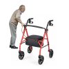 Folding Rollator Walker with Seat for Seniors