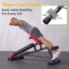 Multifunctional Bench Press Bench, Adjustable Bench for Supine, Prone, And Flat Positions, High-Intensity Back Extension Roman Chair